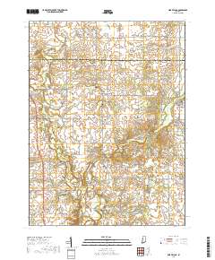 Pine Village 2019 topographic map thumbnail