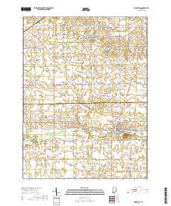 Ridgeville 2019 topographic map thumbnail