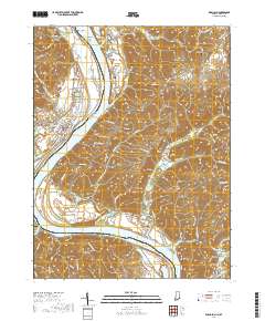 Rising Sun 2019 topographic map thumbnail