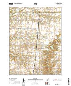 Roachdale 2019 topographic map thumbnail