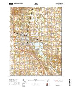 Rochester 2019 topographic map thumbnail