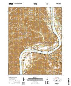 Rome 2019 topographic map thumbnail