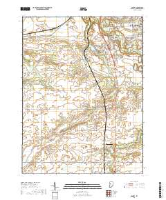 Romney 2019 topographic map thumbnail