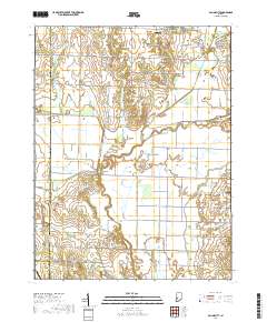 Saline City 2019 topographic map thumbnail