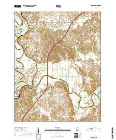Sandy Hook 2019 topographic map thumbnail