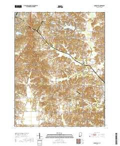 Santa Claus 2019 topographic map thumbnail
