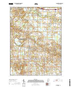 Shipshewana 2019 topographic map thumbnail