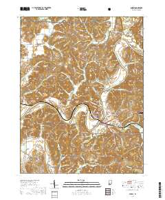 Shoals 2019 topographic map thumbnail