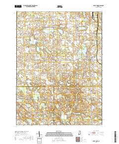 Silver Lake 2019 topographic map thumbnail