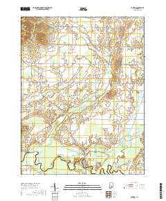 Tampico 2019 topographic map thumbnail