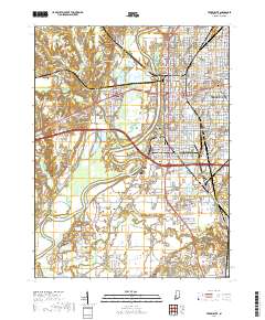 Terre Haute 2019 topographic map thumbnail