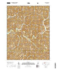 Valeene 2019 topographic map thumbnail