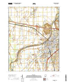 Vincennes 2019 topographic map thumbnail