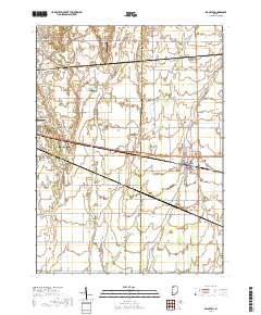 Wanatah 2019 topographic map thumbnail
