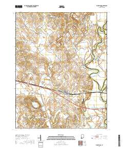 Wheatland 2019 topographic map thumbnail