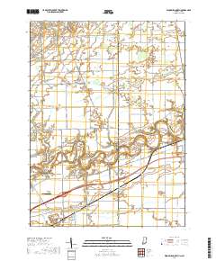Woodburn North 2019 topographic map thumbnail