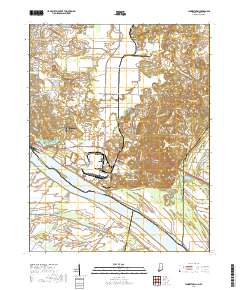 Yankeetown 2019 topographic map thumbnail