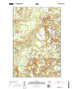 Anderson Lake 2019 topographic map thumbnail
