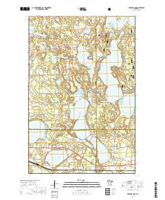 Andrusia Lake 2019 topographic map thumbnail