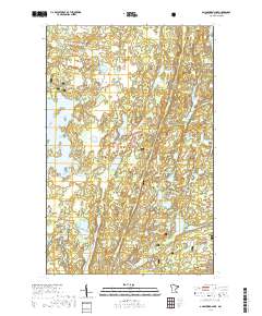 Angleworm Lake 2019 topographic map thumbnail