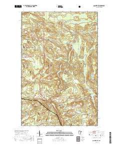 Ash River SW 2019 topographic map thumbnail