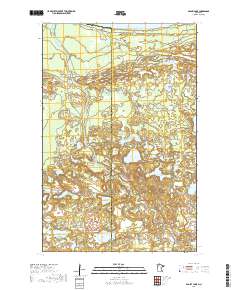 Bagley Lake 2019 topographic map thumbnail