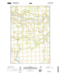 Bailey Lake 2019 topographic map thumbnail