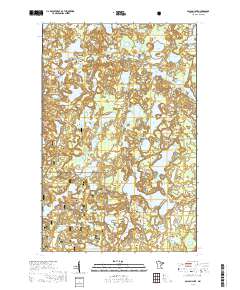 Balsam Lake 2019 topographic map thumbnail