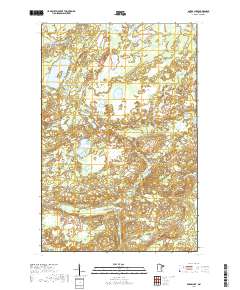 Barrs Lake 2019 topographic map thumbnail