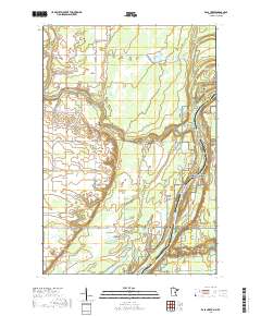 Bass Creek 2019 topographic map thumbnail