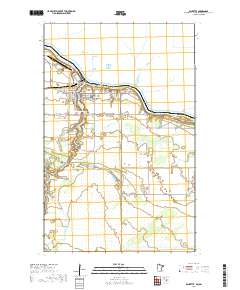 Baudette 2019 topographic map thumbnail