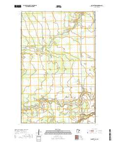 Baudette SW 2019 topographic map thumbnail