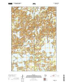 Bay Lake 2019 topographic map thumbnail