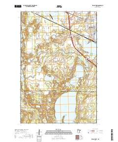 Bemidji West 2019 topographic map thumbnail