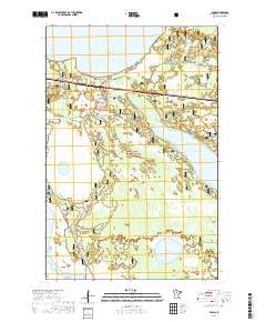 Bena 2019 topographic map thumbnail