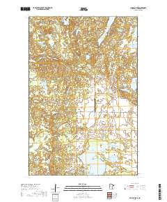 Big Rush Lake 2019 topographic map thumbnail