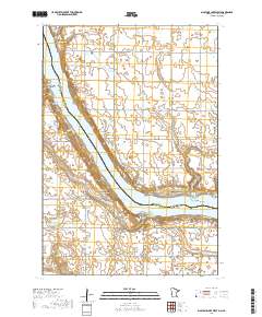 Big Stone Lake West 2019 topographic map thumbnail