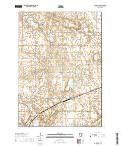 Bingham Lake 2019 topographic map thumbnail