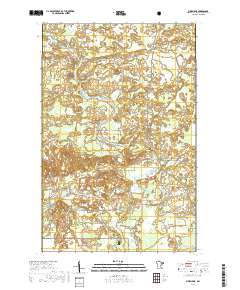 Biwabik NE 2019 topographic map thumbnail