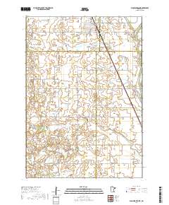 Blooming Prairie 2019 topographic map thumbnail