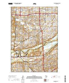 Bloomington 2019 topographic map thumbnail