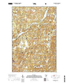 Bogberry Lake 2019 topographic map thumbnail