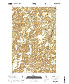 Bootleg Lake 2019 topographic map thumbnail