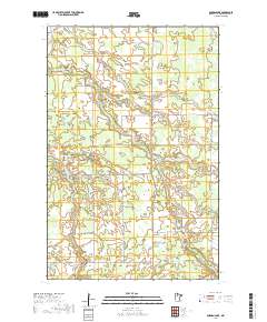 Borden Lake 2019 topographic map thumbnail