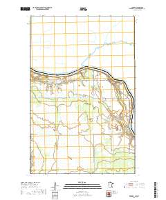 Border 2019 topographic map thumbnail