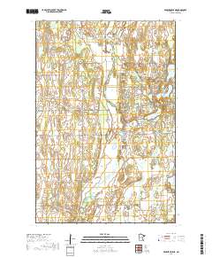Browerville NE 2019 topographic map thumbnail
