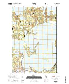 Cass Lake 2019 topographic map thumbnail