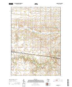 Claremont 2019 topographic map thumbnail