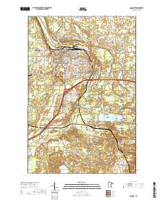 Cloquet 2019 topographic map thumbnail