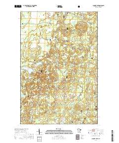 Cloquet Lake 2019 topographic map thumbnail